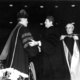 Father Hesburgh and President Reagan