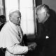 Pope John Paul II and Father Hesburgh