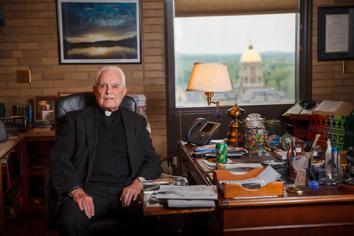 Office Panorama // Father Hesburgh // University of Notre Dame